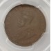 AUSTRALIA 1930 . ONE 1 PENNY . PCGS VF30